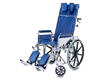 כיסא גלגלים עם תמיכה לראש